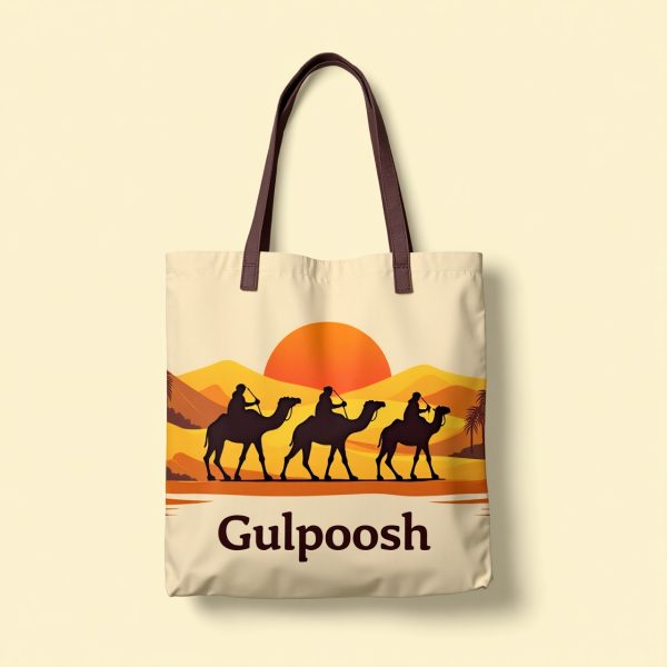 bag with brand name gulpoosh
