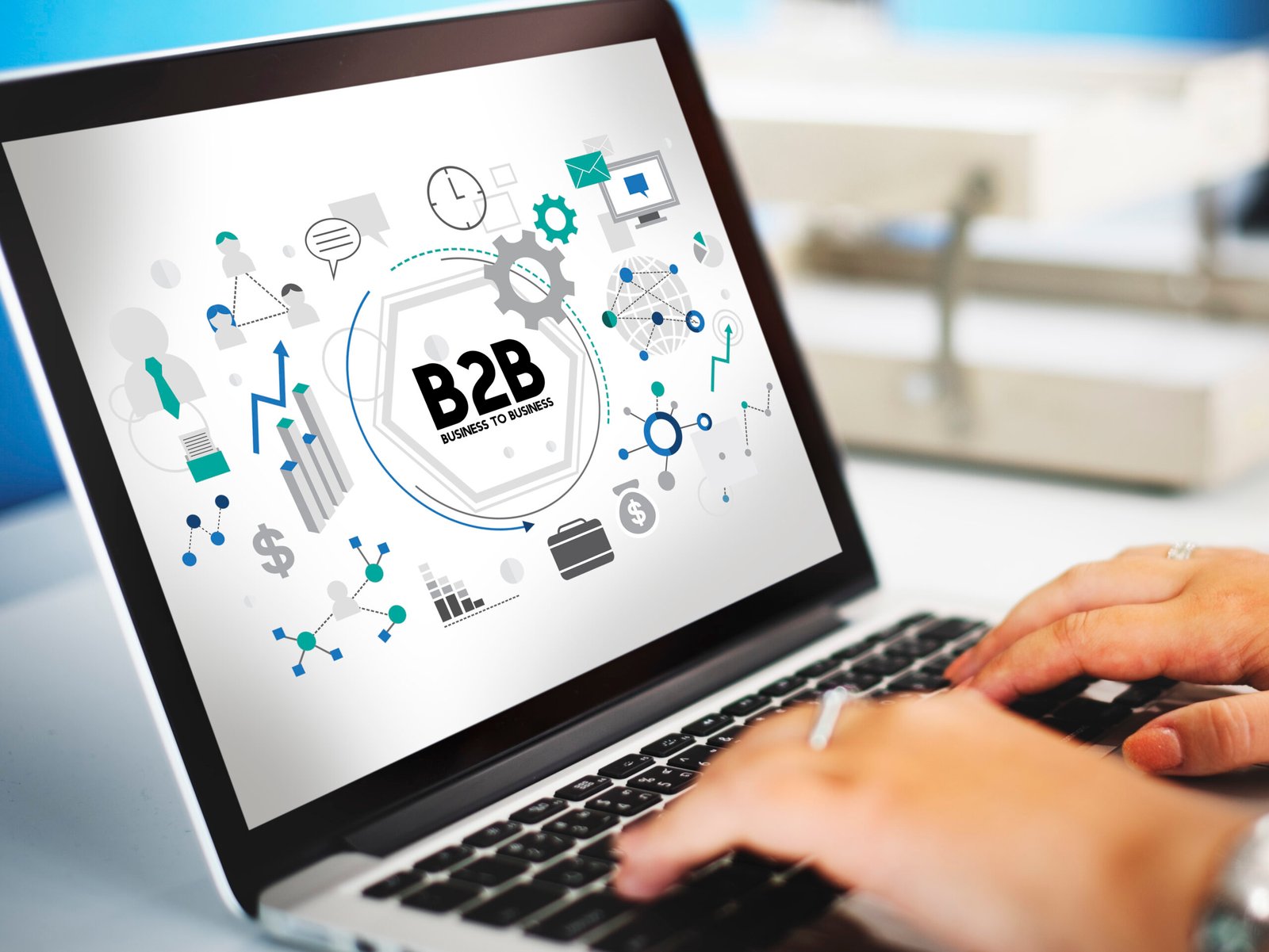 B2B SaaS business model sales cycle stages and stakeholders
